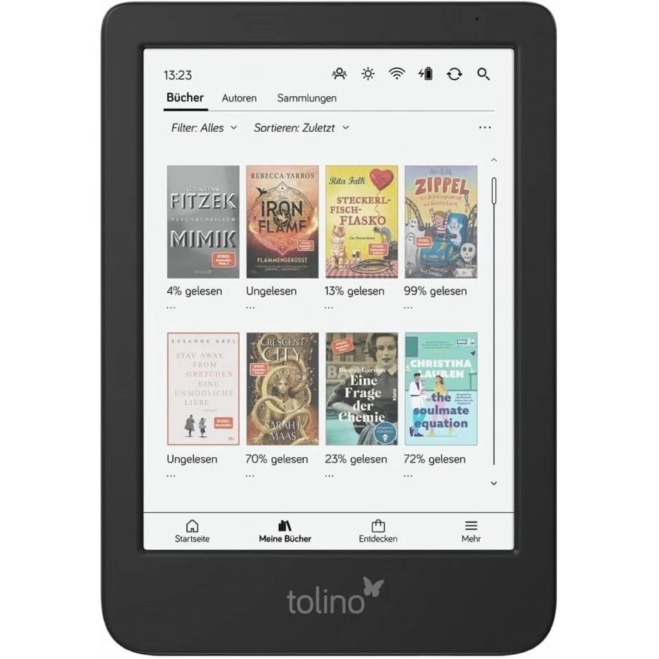 Tolino shine color - Elektronisches Buchlesegerät - 6 Zoll - 16 GB - schwarz - Bild 1 von 1