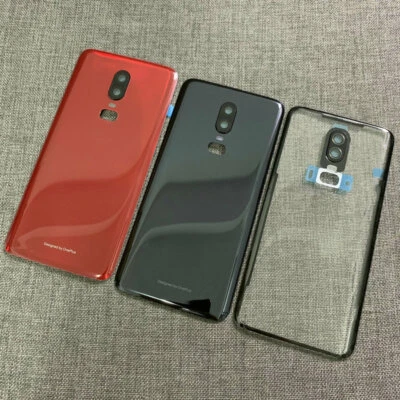 For OnePlus 6 Battery Glass Back Cover Replace the Glass Back Case for oneplus 6 - Image 1 of 2