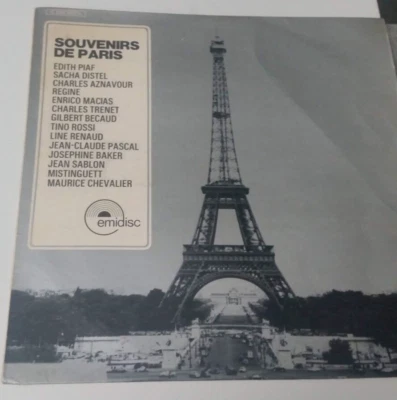 PIAF distel MACIAS regine PASCAL sablon BECAUD RARE COVER  ISRAELI  LP  - Image 1 of 4