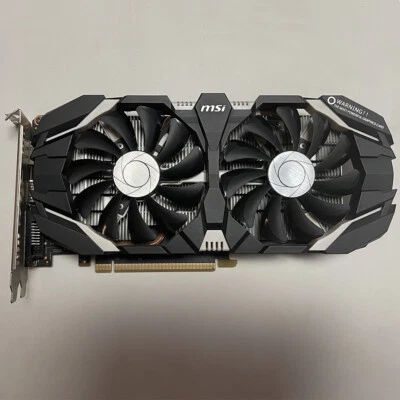 For MSI GTX1060 3GB DDR5 6PIN DVI+HDMI+DP Graphics Card Video Card - Image 1 of 4