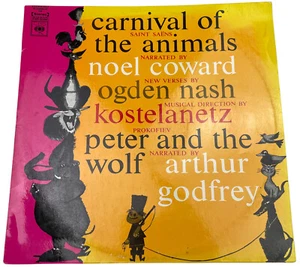 The Carnival Of The Animals Vinyl Record 12” 33 RPM KLLS-529 CBS 1976 - Picture 1 of 12