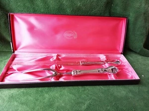Vintage Carvel Hall Stainless Steel  Steak Knife and Fork Set Original Box - Picture 1 of 7