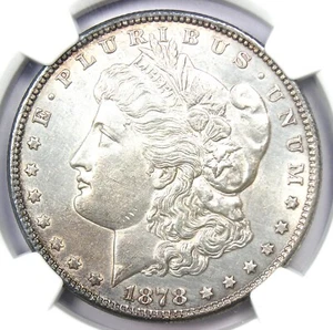 1878-CC Morgan Silver Dollar $1 Carson City - NGC Uncirculated Details (UNC MS) - Picture 1 of 4