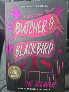 Butcher and Blackbird Hand signed by Brynne Weaver HARDCOVER NEW  - Picture 1 of 3
