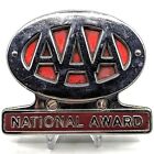 Surmatelas de plaque d'immatriculation AAA National Award