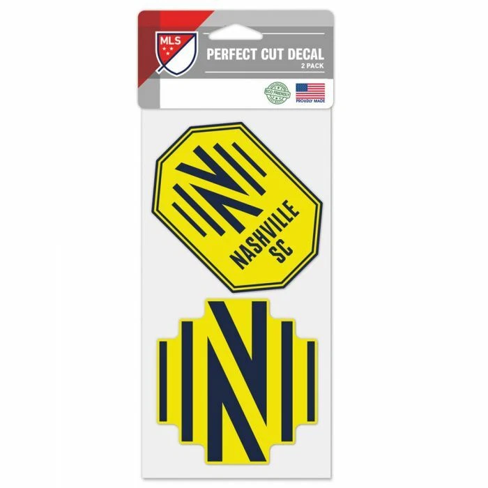 Nashville SC Perfect Cut Decal (Set of 2), FREE SHIPPING - Image 1 of 1