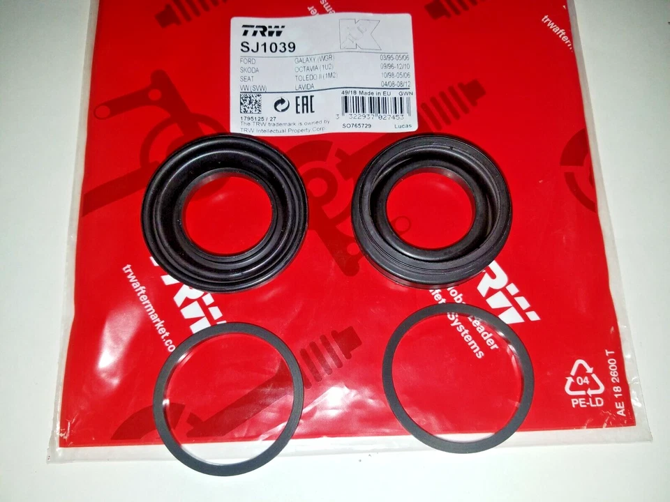 Rear Disc Brake Caliper Kit - Alfa Romeo 164 91-95 - Audi - Peugeot 405 & VW's - Image 1 of 4