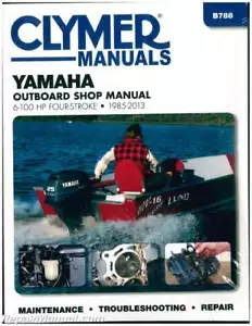 Motor fueraborda Yamaha 6-100 hp manual de reparación 1985-2013 Clymer: B788 - Imagen 1 de 1