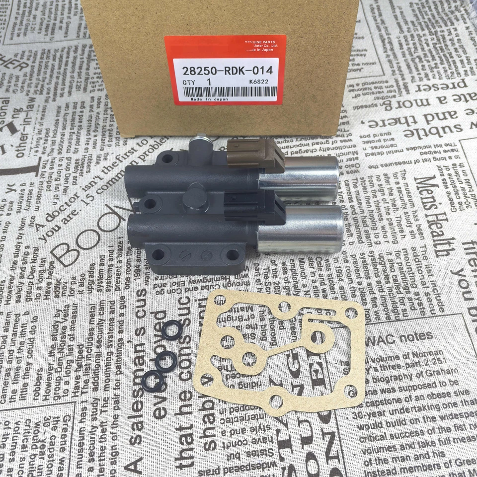 Solenoide lineal doble transmisión OEM 28250-RDK-014 para Honda Odyssey Acura MDX Foto 1 de 3