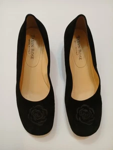 Zapatos Taryn Rose para mujer talla 38 gamuza hechos en Italia tacón bajo rosa bordado - Imagen 1 de 21