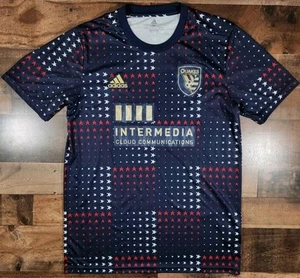 San Jose Earthquakes Fußball Trikot Herren Medium Blau Stars All Over Patriotic - Bild 1 von 8