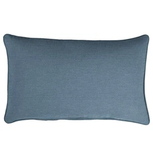 AMZ927021SP Indoor/Outdoor Pillow Set, 12" x 18", Denim Blue - Picture 1 of 9