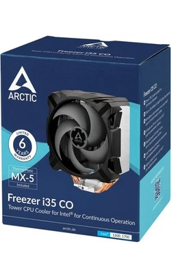ARCTIC Freezer i35 CO Tower CPU Cooler ACFRE00095A Black - Image 1 of 4