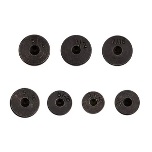 Double Flare Tool Adapters 7 Pcs 3/16, 1/4, 5/16, 3/8, 7/16, 1/2, 5/8 Inch Tu... - Picture 1 of 5