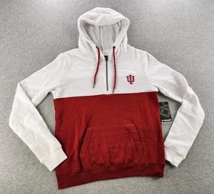 Indiana Hoosiers 1/4-Reißverschluss Hoodie Pullover University Football Damengröße Small - Bild 1 von 11