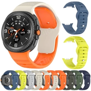 Sport Silicone Strap for Samsung Galaxy Watch 8 40mm 44mm/ 8 Classic Bracelet - Picture 1 of 58