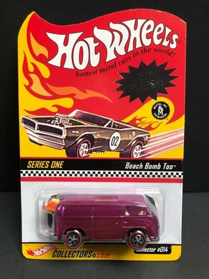 Hot Wheels RLC "Pink" Rear Loading Volkswagen Beach Bomb Too. Series One. HTF! - Image 1 of 4