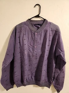 Street Scenes Pullover Lila Medium 80er - Bild 1 von 3