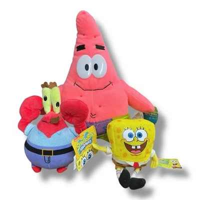 Vintage Nanco Patrick Star SpongeBob SquarePants Plush Lot Stuffed Toy - Image 1 of 4