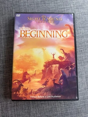 Sight & Sound Theaters DVD In The Beginning God Christian Bible CREATION Rare - Image 1 of 3