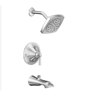 Moen UT3693 Voss Chrome M-CORE 3 Series 1 Function Pressure Tub Shower NEW - Picture 1 of 3