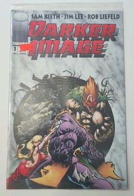 DARKER IMAGE #1 NM L IMAGE COMICS W/ Trading Card 1ST APPEARANCE OF MAXX - Image 1 of 3