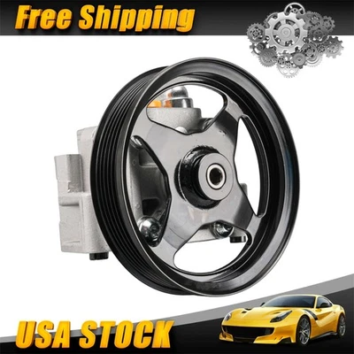 US Power Steering Pump For Ford Thunderbird 2003-2005 Lincoln LS 2003-2005 2006 - Image 1 of 4