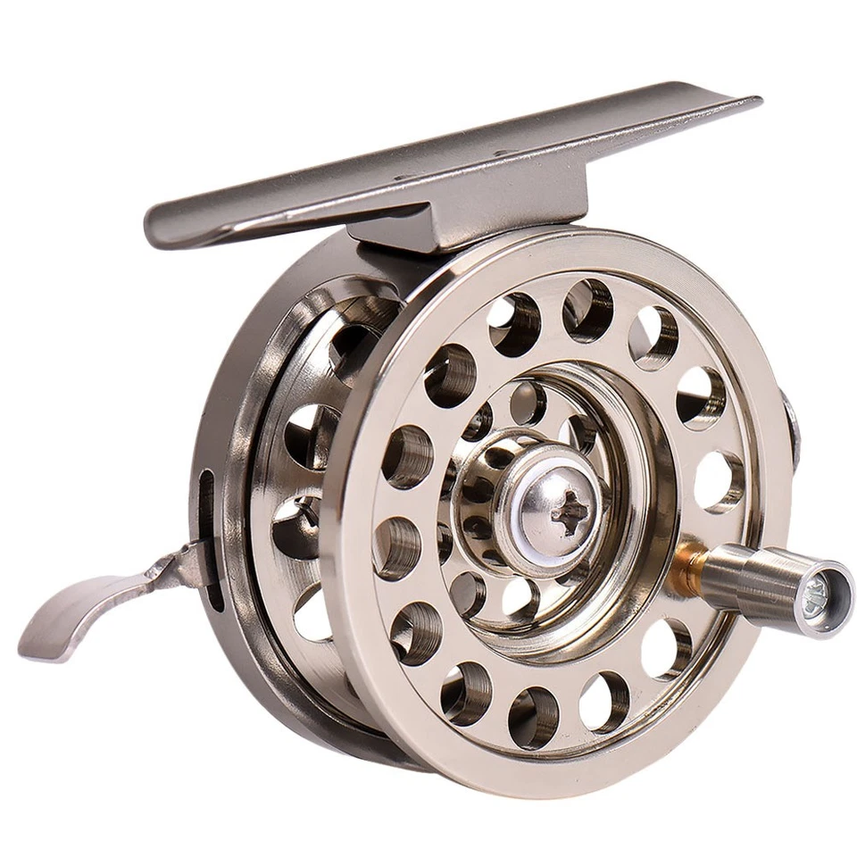  Fly Fishing Reel Mulinello Mosca Pesca Canna Da Bobina Di Acqua Salata - Immagine 1 di 4