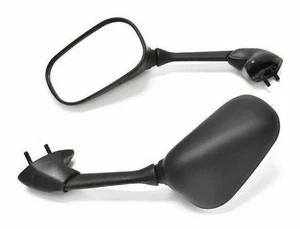Motor Side Rear View Mirrors for Yamaha YZF-R1 2007-2008 YZF R6 06-07 Black Pair - Picture 1 of 9