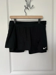 Nike Dri-Fit Women's Slim Fit Skort - Black - Size Large - Picture 1 of 4