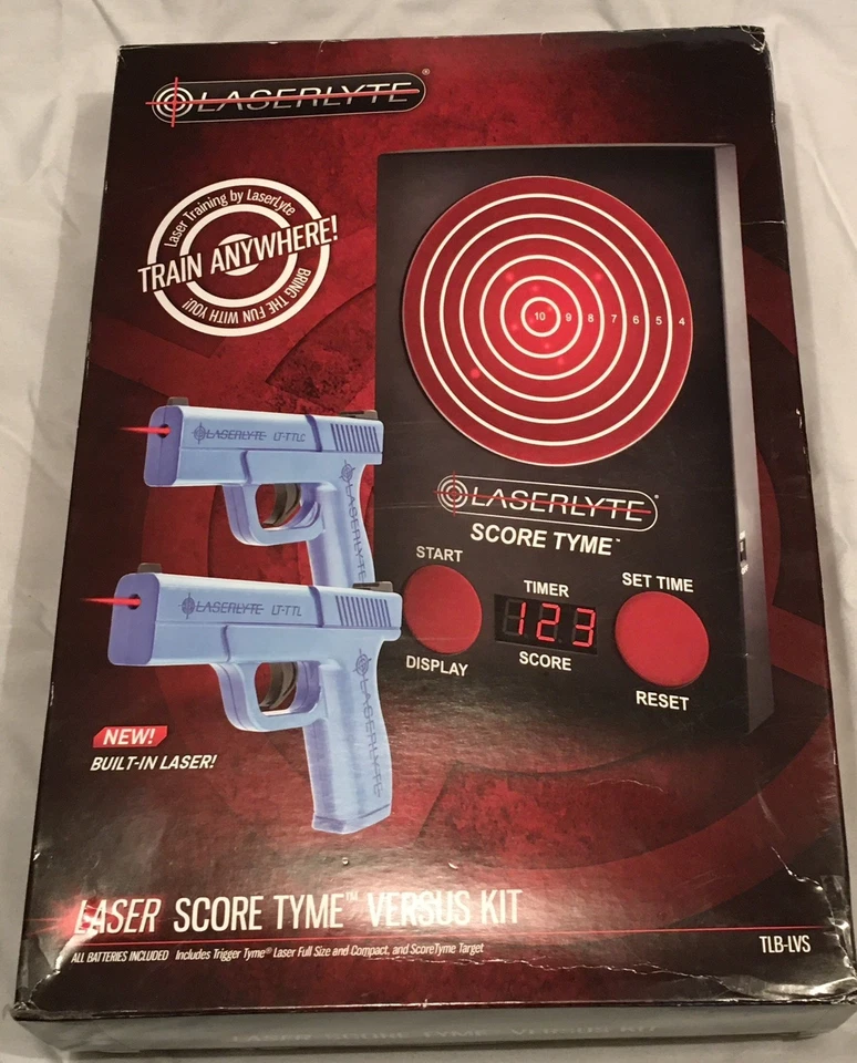 NEW LaserLyte Score Tyme Trainer VERSUS KIT Display Point of Impact Timed Games - Image 1 of 4