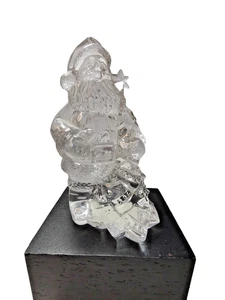 Waterford Crystal Santa Bring The Tree 5th Edition 1999 Sticker & Etching - Picture 1 of 11