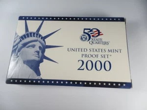 2000 S United States Mint Proof Set with COA & OGP - Picture 1 of 6