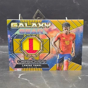 2024-25 Panini Obsidian Lamine Yamal Galaxy Gear Electric Etch Gold 9/10 Spain - Picture 1 of 2
