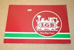 LGB 011E 1980's LGB Brochure Catalog - 160 Pages *G-Scale* - Picture 1 of 6