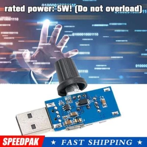 5V zu 12V USB Fan Speed Controller Regler Variable Modul Neu Schalter C0E3 KHot - Bild 1 von 12