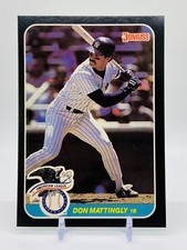 1987 Donruss Action All-Stars Don Mattingly New York Yankees #33