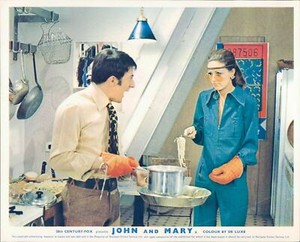 JOHN AND MARY DUSTIN HOFFMAN SUNNY GRIFFIN ORIGINAL LOBBY CARD