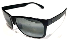 Maui Jim MJ432-2M Sonnenbrille rot sandfarben schwarz quadratisch grau 59-17 140 Japan - Bild 1 von 18