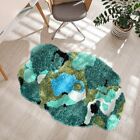 OhBeWater - 33x24 - Moss Rug - Grass Rug - Cute Rugs for Bedroom Aesthetic - ...