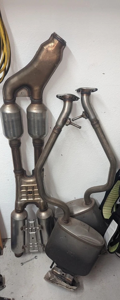 Cat Back Dual Exhaust From 2017 Lexus IS 300 - Image 1 of 1