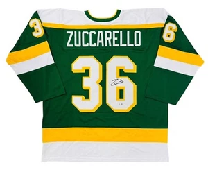 Mats Zuccarello Minnesota Wild Signed Autographed Jersey Custom Beckett COA - Picture 1 of 3