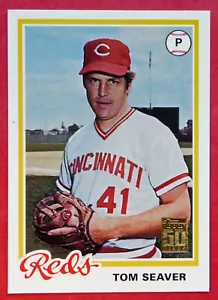2001 Topps Tom Seaver Reprint #26 (1978 #450) Through the Years (Reds) - Picture 1 of 2