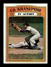 1972 Topps Ed Kranepool #182 New York Mets In Action NM OR BETTER