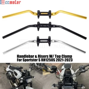 1-1/4" Handlebar & Risers Kit For Harley Davidson Sportster S RH1250S 2021-2024 - Picture 1 of 24