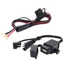 Motorcycle USB Charger Kit SAE to Motorcycle USB Adapter Phone GPS Charging
