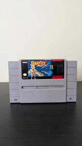 Star Fox (SNES, 1993, Nintendo) SNS-FO-USA Cart Only - Picture 1 of 11
