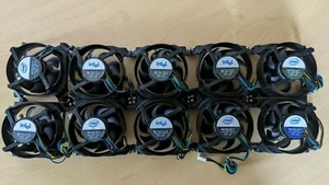 Lot of 10 Intel D39267-002 N7119D F08E-12B1S1 DC12V 1.10A Nidec Corp CPU Fan - Picture 1 of 3