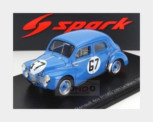 1:43 SPARK Renault 4Cv 1063 747Cc S4 #67 24H Le Mans 1952 Redele Lapchin S5222 M - Picture 1 of 2