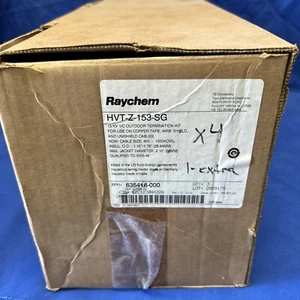 New in box Termination HVT-Z-153-SG RAYCHEM TE Kit includes 4 tips Free Shipping - Picture 1 of 2